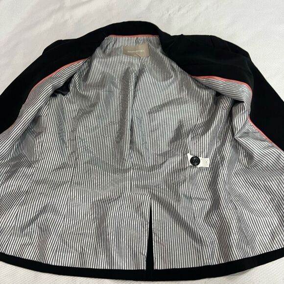 Banana Republic Black Single Button Closure Blazer Sz 2 Women’s - Picture 7 of 11